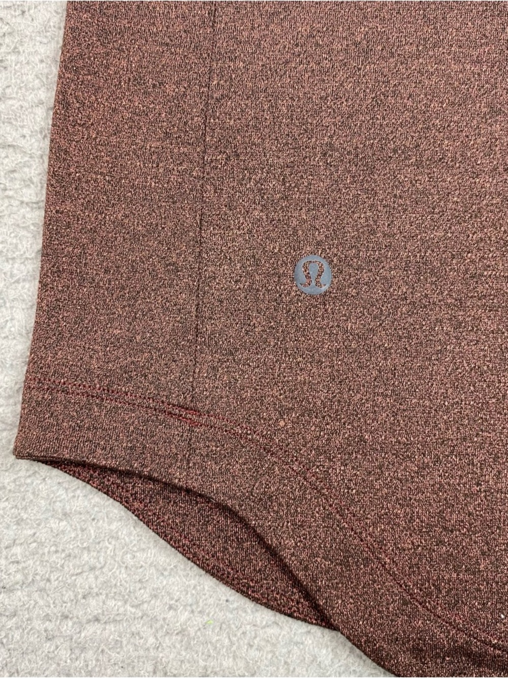 Lululemon T Shirt Men's Size M (Estimated) Curve Hem Gym Workout Athletic Medium - Picture 3 of 8